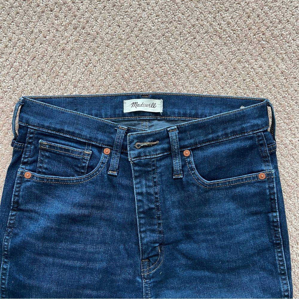 Size 29P Madewell 10 inch High Rise Skinny Jeans - Picture 6 of 6